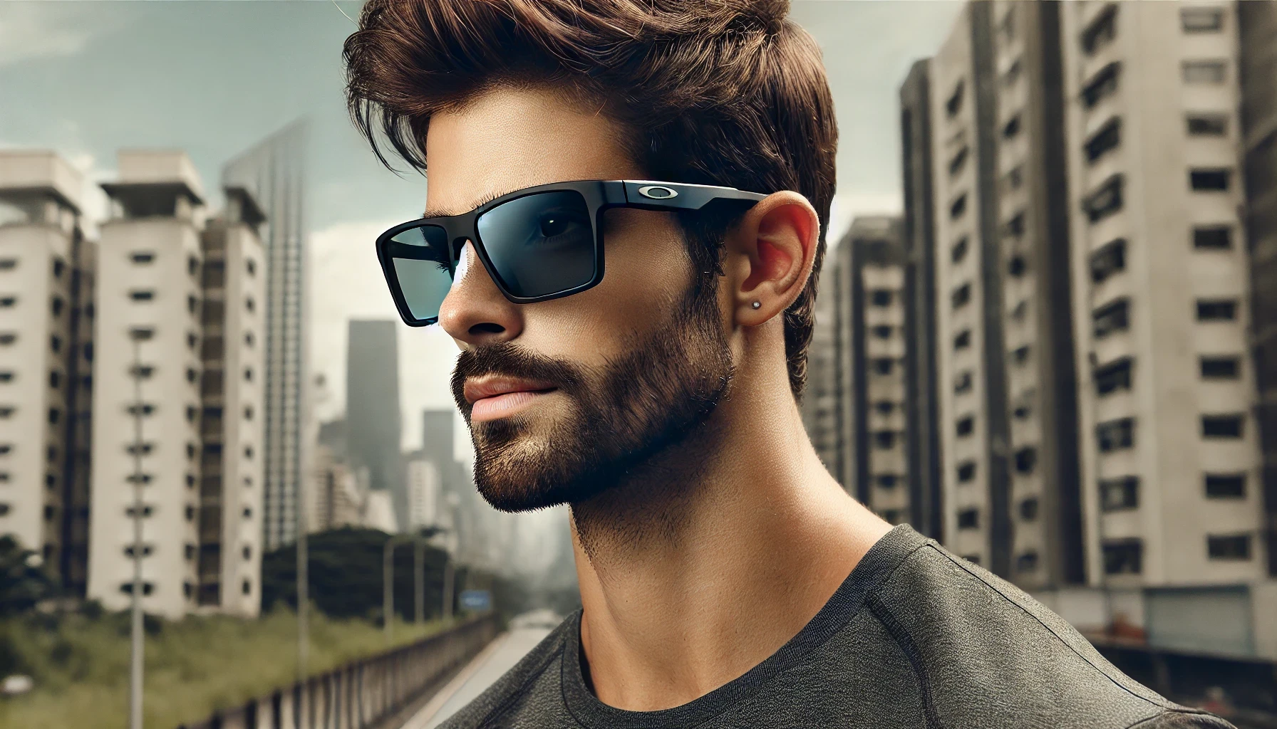 Óculos Retangular Masculino Oakley Jardim Assunção São Paulo SP