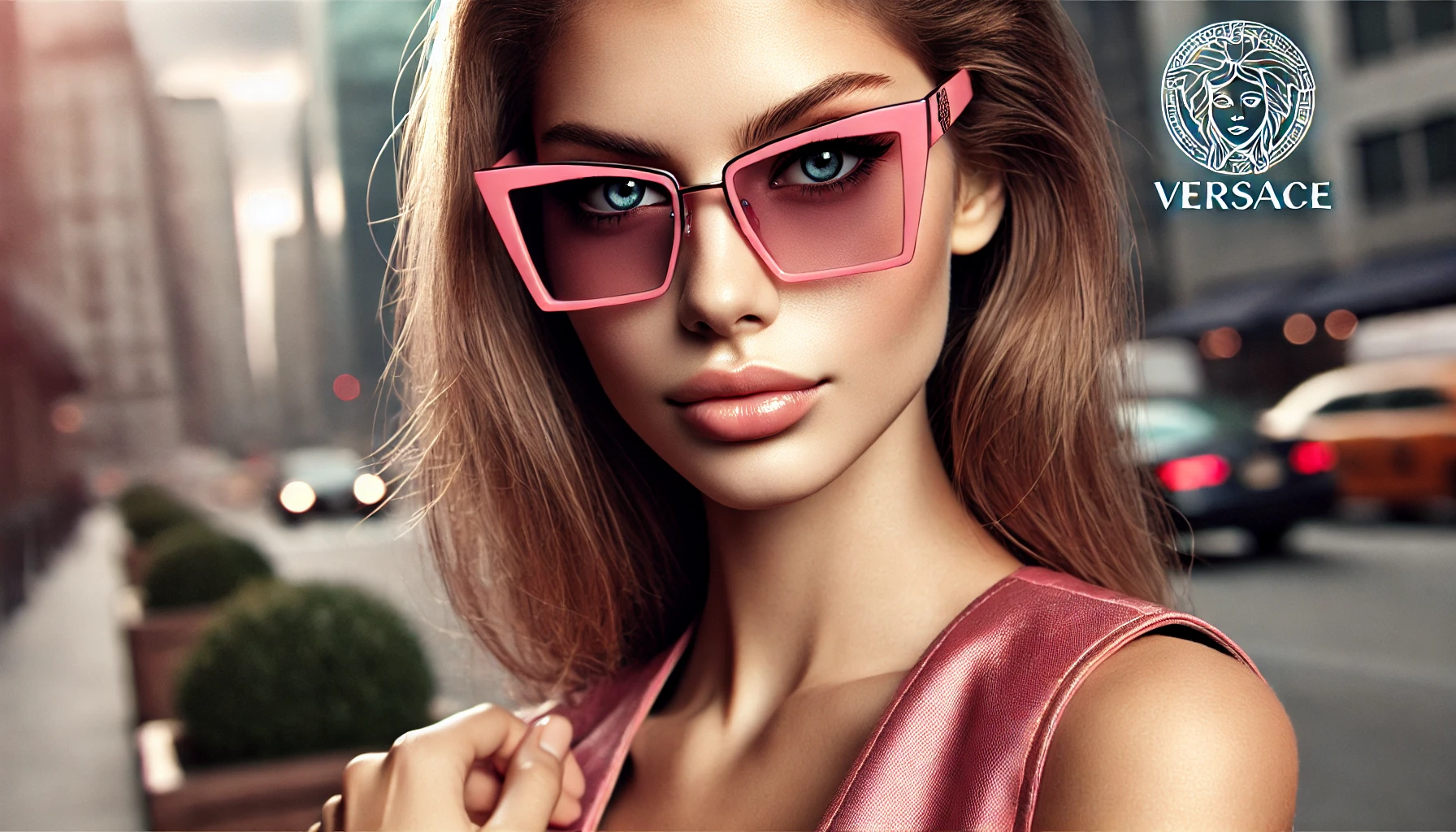 Óculos Versace Feminino Rosa São Paulo SP